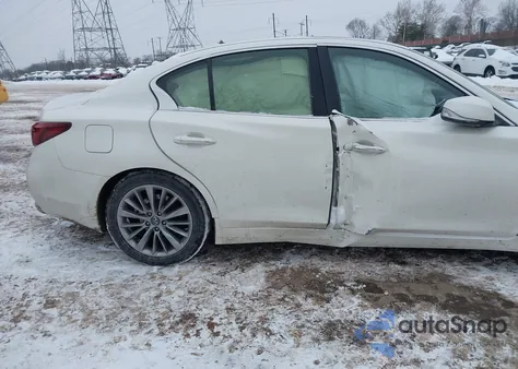 2020 Infiniti Q50 Luxe Awd из США, поврежденный, VIN JN1EV7AR1LM253308